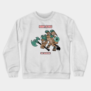 BELL GARGOYLE IN CUPHEAD STYLE! Crewneck Sweatshirt